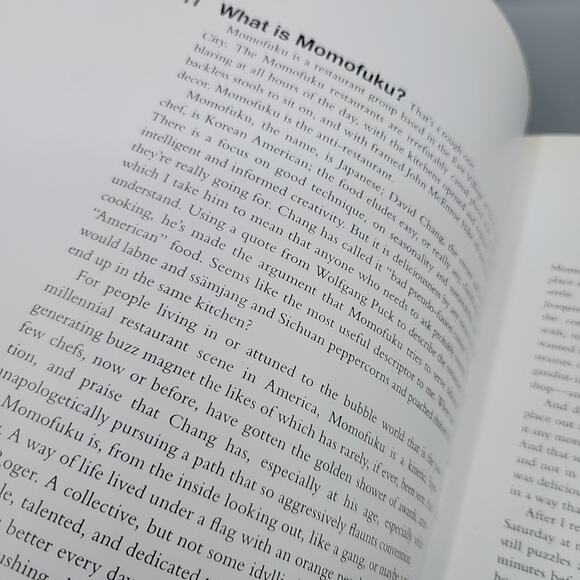 MOMOFUKO David Chang Peter Meehan Restaurant New York City Cookbook 1st Edition - Picture 8 of 16